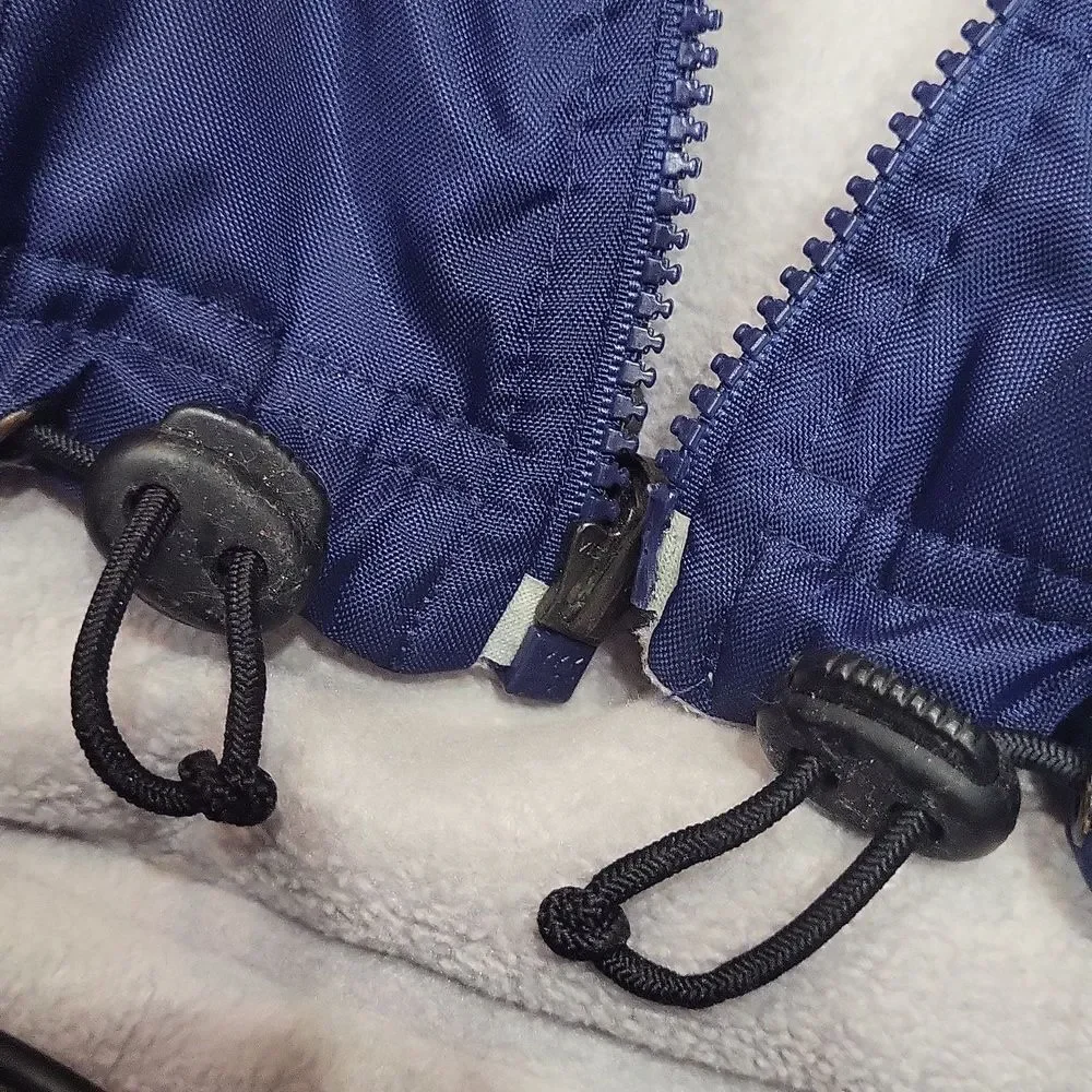 EUC Vintage Adidas men's reversible windbreaker fleece rain jacket coat like new